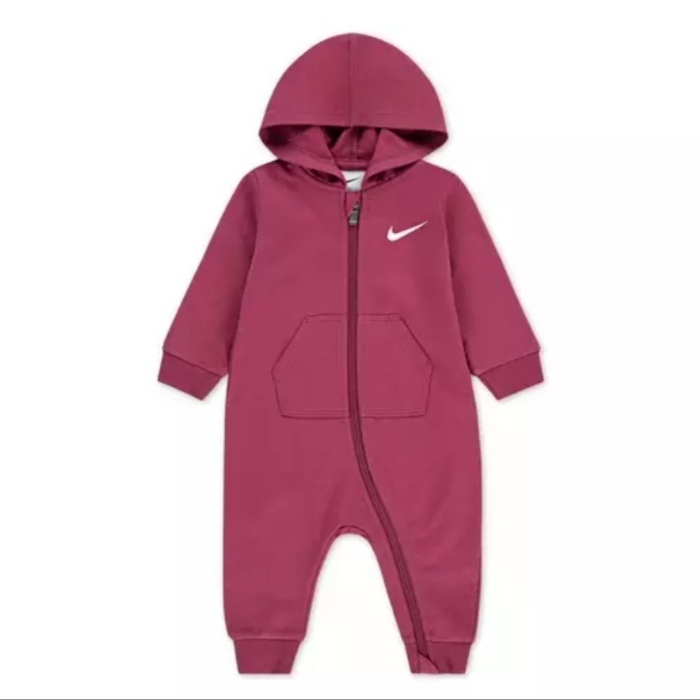 Baby Hooded Zip One-Piece Romper